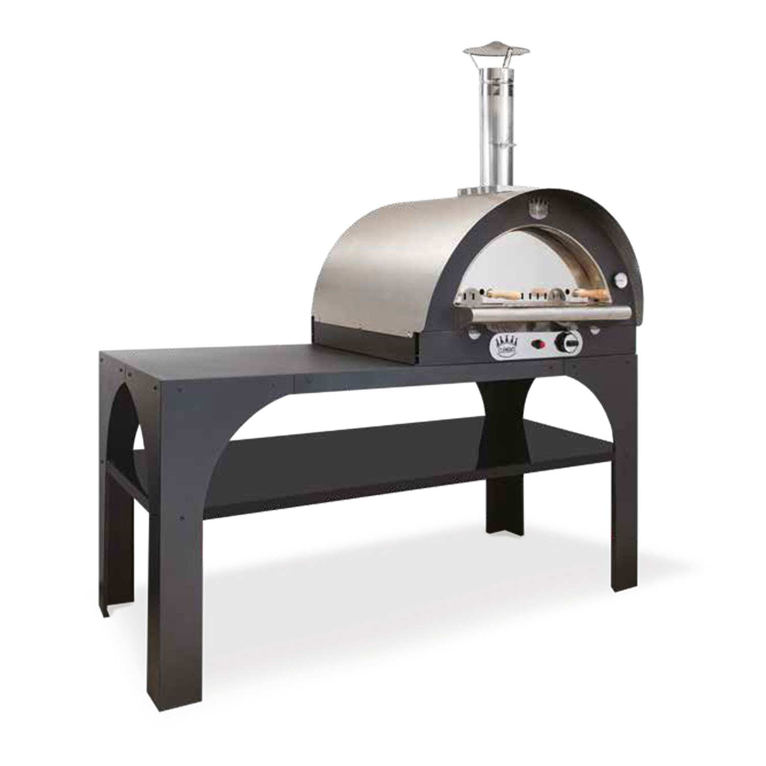 pizza party Gas Charcoal Grey