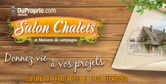 Salon chalets et maisons de campagne